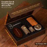 Kit de aseo de barba Melanin Kings para hombres - Fórmulas con ingr...