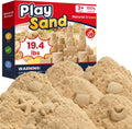 FURWEY Arena de juego, arena sensorial marrón natural de 19.4 libras, para moldeo