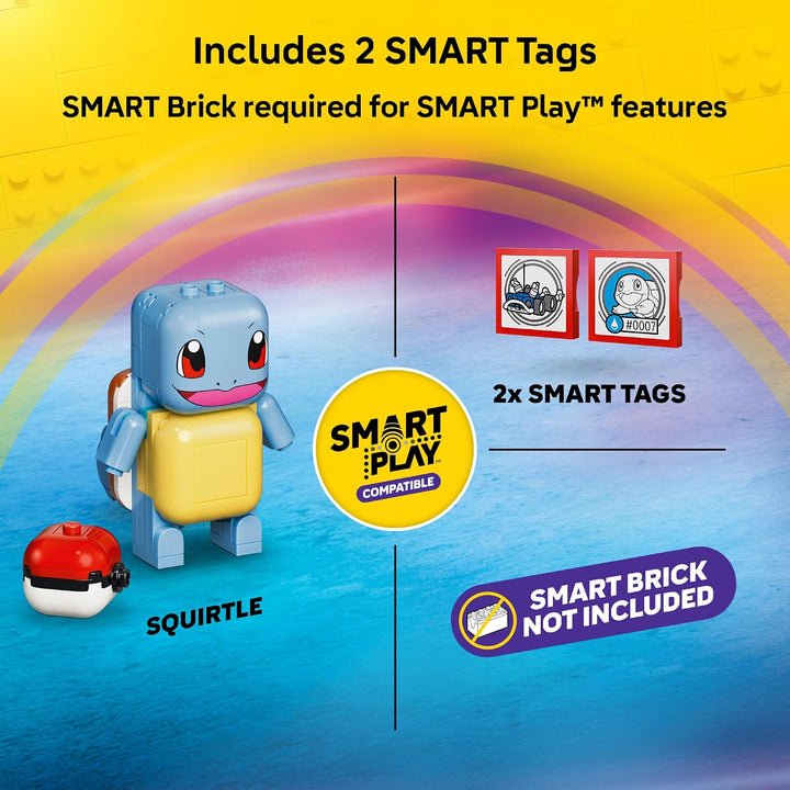 LEGO Pokémon SMART Play: Aventura en buggy del entrenador con Squir...