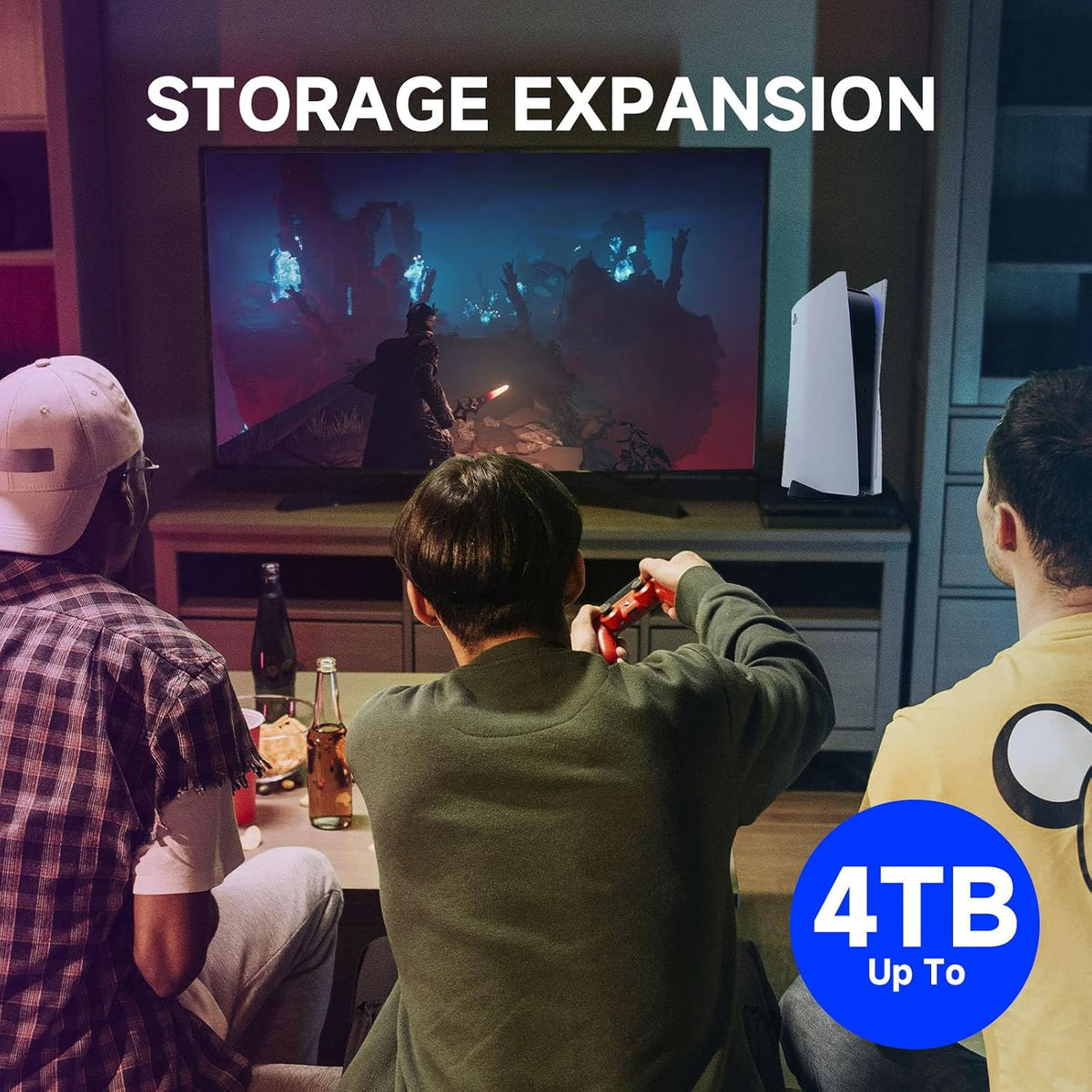 fanxiang 4TB NVMe SSD interno para juegos para PS5 con disipador de...