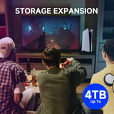 fanxiang 4TB NVMe SSD interno para juegos para PS5 con disipador de...