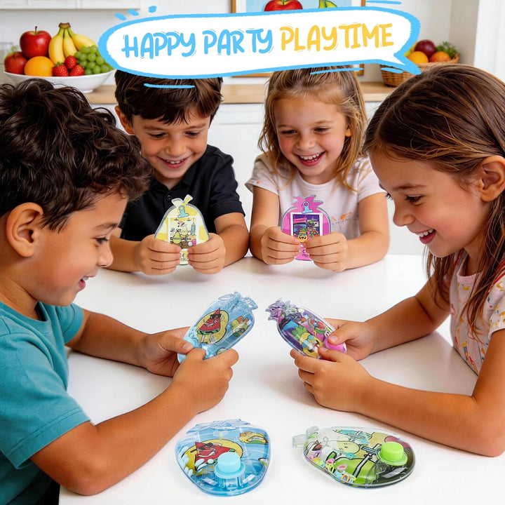 Cleboen Paquete de 12 juegos de agua de mano para niños, juegos de...
