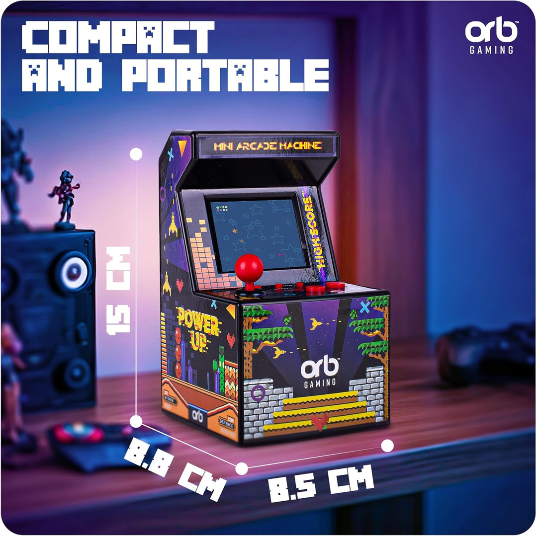 Orb - Mini máquina de arcade, 300 juegos incorporados, juegos de ar...