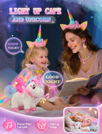 SOLIEHOO Juguetes de unicornio para niñas de 4 a 6 años, regalos de...