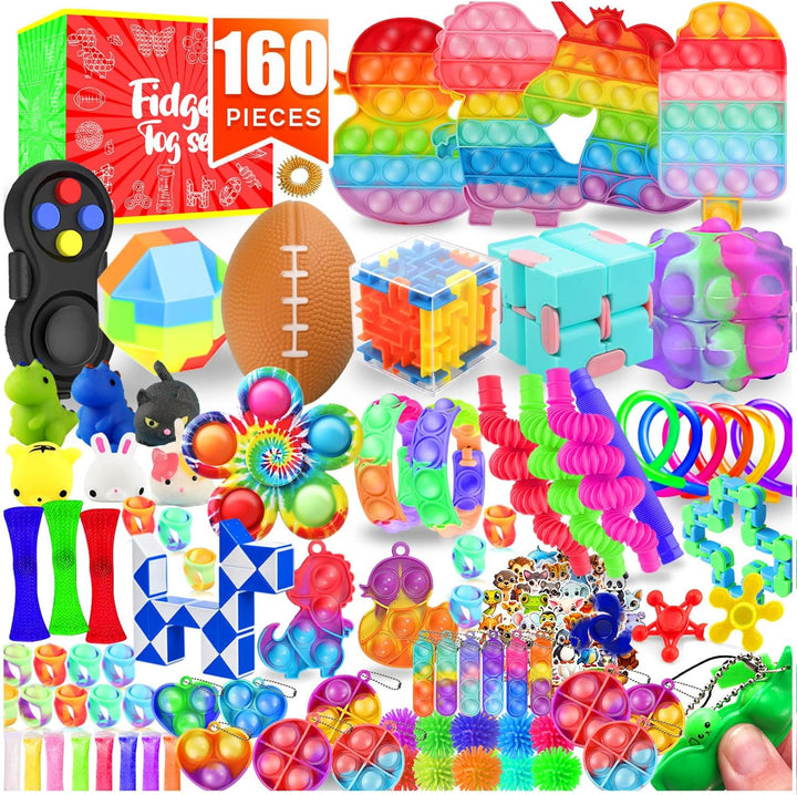 Juguetes para estirar, paquete de 126 recuerdos para niños de 8-12...
