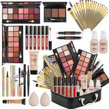 Kit completo de maquillaje todo en uno para mujeres, incluye paleta...