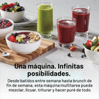 Hamilton Beach PowerMax Professional-Performance Blender para Smoothies