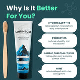 Larineco Nano Hydroxyapatite Pasta de dientes remineralizante sin S...