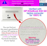 mCover Funda compatible solo para HP EliteBook 830 G7 \/ G8 de 13.3...