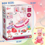 SMILESSKIDDO 14" Baby Doll para Toddler Girls con Dolls Accessiores