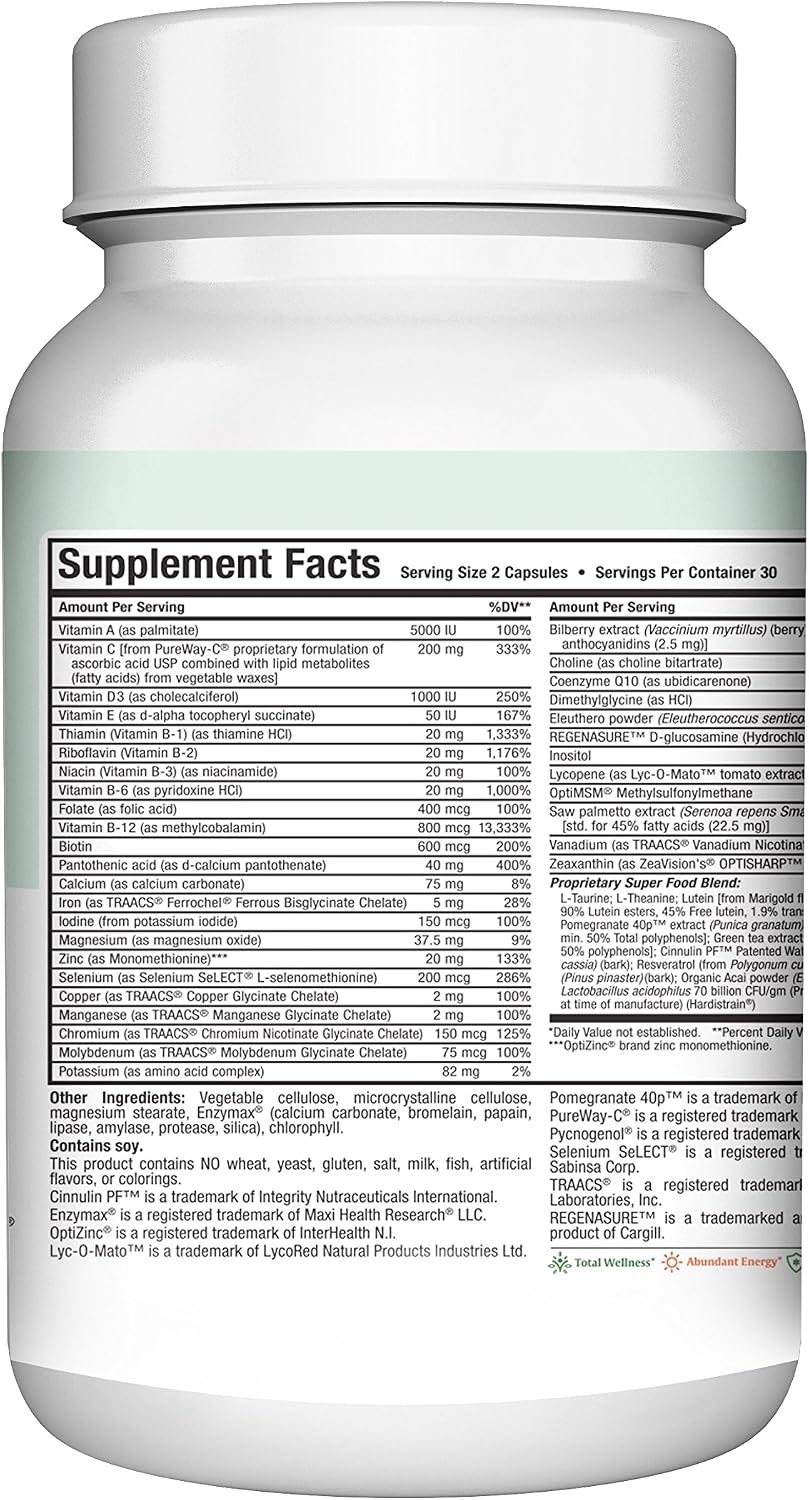 Multivitamínico 50 Plus \u2013 Multivitamínico diario de más de 50...