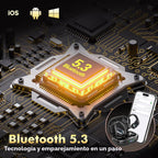 HAOYUYAN Auriculares inalámbricos, auriculares Bluetooth deportivos...