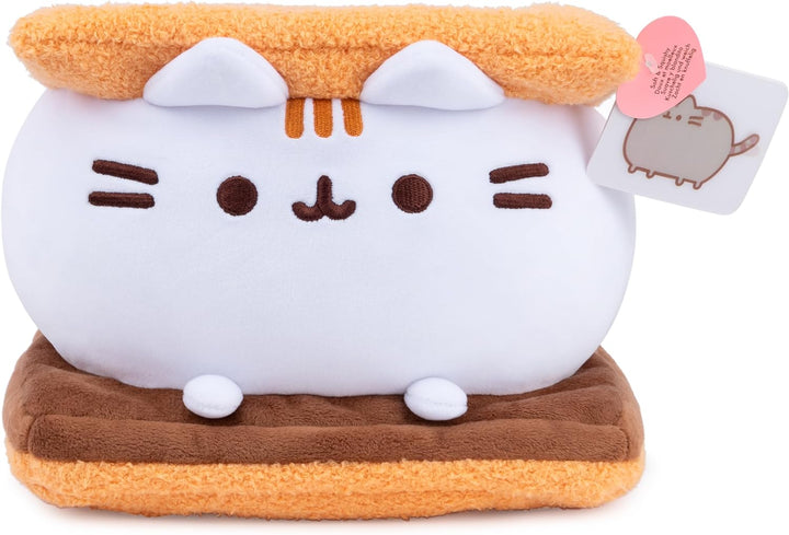 GUND Pusheen S\u2019mores Squisheen de peluche, animal de juguete p...