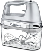 Cuisinart Batidora de mano eléctrica, 9 velocidades, batidores extralargos