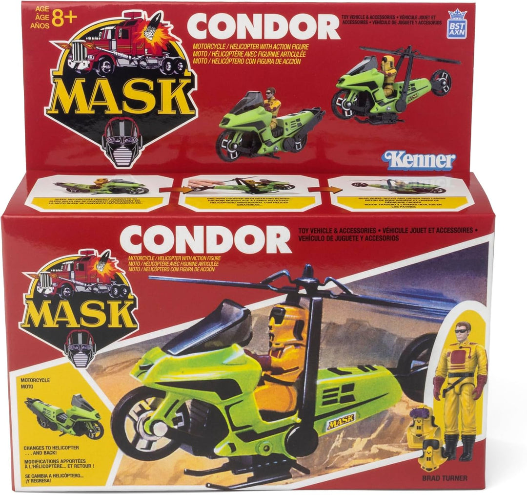 The Loyal Subjects M.A.S.K. Cóndor con figura de Brad Turner