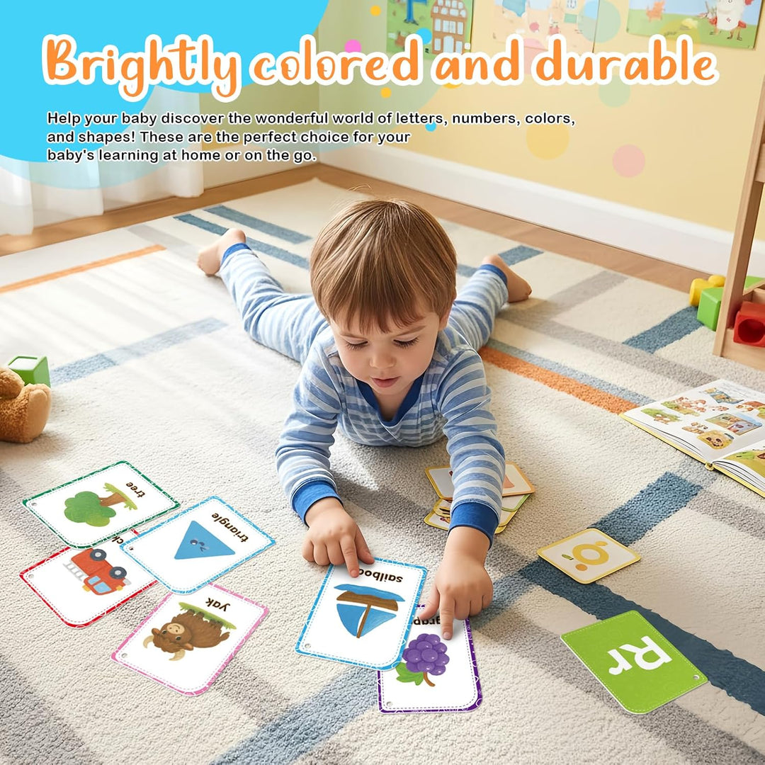 Las tarjetas flash están diseñadas para niños de 1 a 3