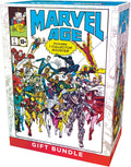 Magic: The Gathering Marvel Super Heroes - Paquete: Edición de regalo (paquete de lujo con 1 refuerzo de coleccionista, 9 potenciadores de juego, 30 tierras, 1 tarjeta Alt-Art + accesorios exclusivos)
