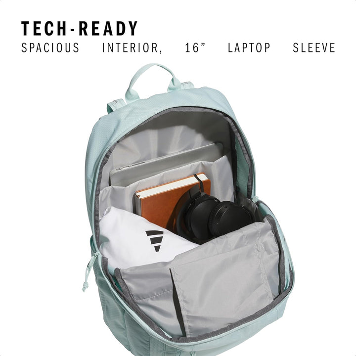 adidas Excel Mochila Duradera Grande Atlética para Laptop y Libros