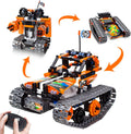 Kits de construcción de control remoto STEM 3 en 1 – Auto rastreado/robot/tanque – 2.4Ghz recargable RC Racer Toy Set regalo para niños de 8 a 12 14 años de edad y niñas mejor kit de aprendizaje de
