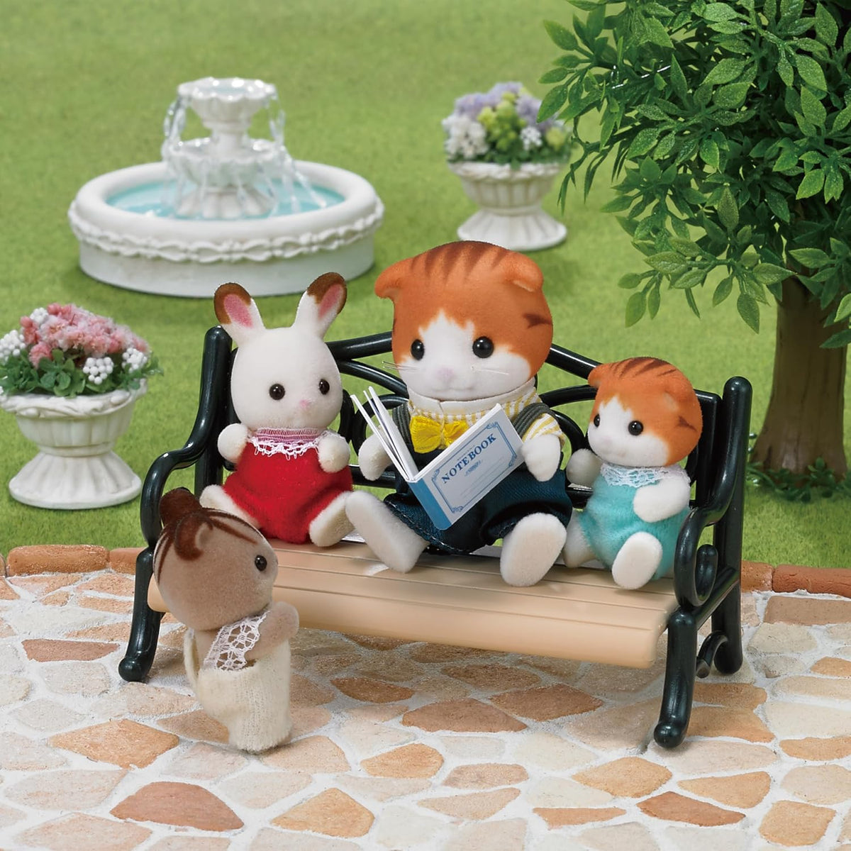 EPOCH Muñeca de la familia Sylvanian [familia de gatos de arce] FS-30
