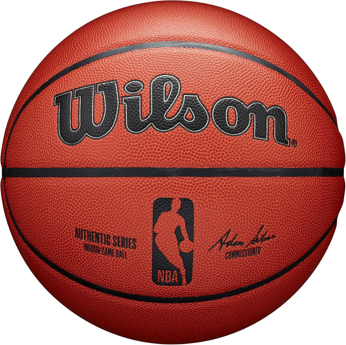 WILSON Balones de baloncesto de competición de interior auténticos de la NBA - Tamaño 6 y tamaño 7