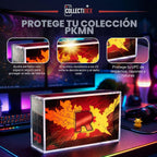 Vitrina acrílica para Team Rocket's Moltres ex Ultra-Premium Collection UPC con tapa magnética de 8 + 0.197 in, acrílico con imanes de 0.197 x 0.118 in, compatible con Moltres UPC (funda