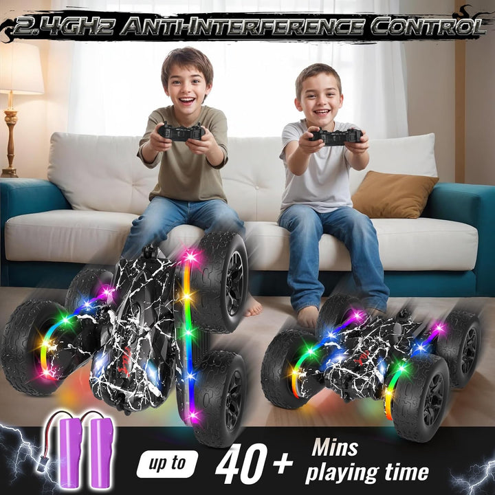 Terucle Coches RC Juguetes para Niños Coche de Control Remoto 2.4 G...