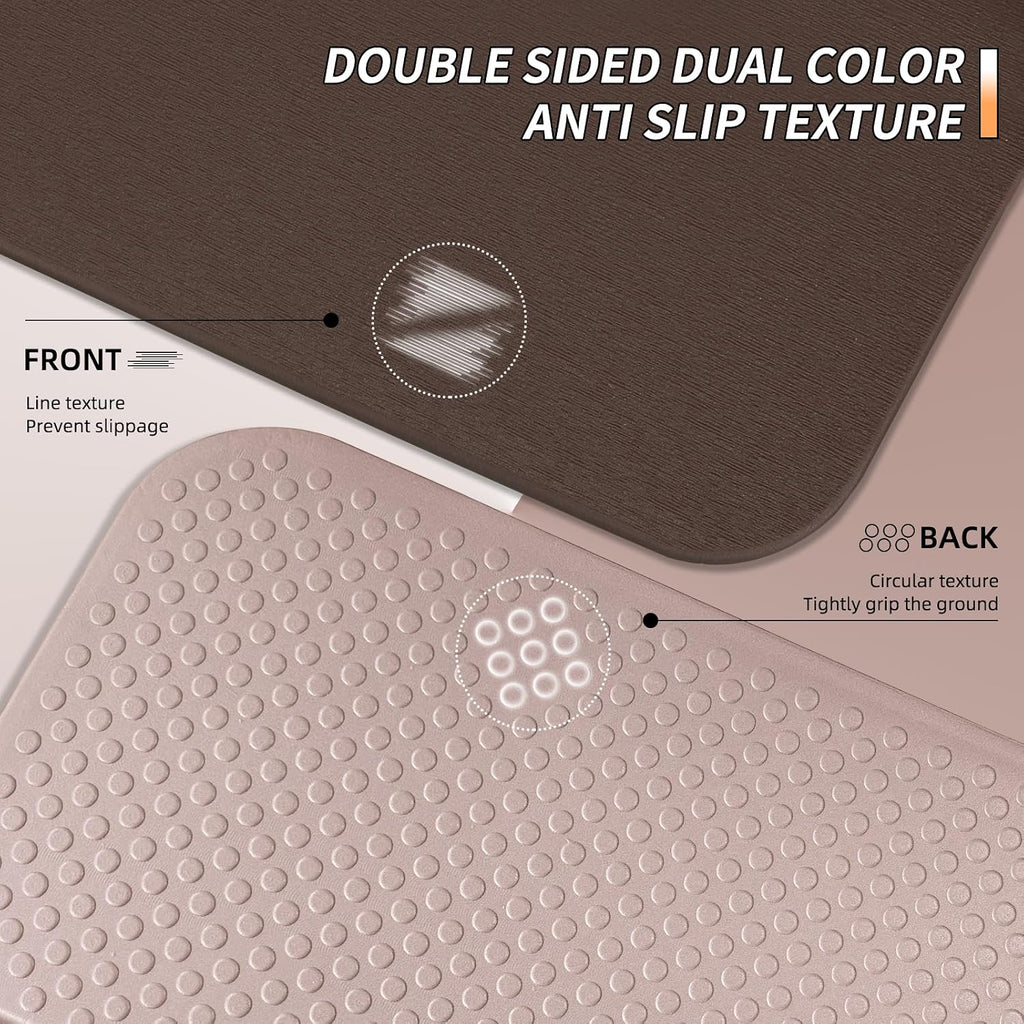 PAIDU Esterilla de yoga plegable para fitness, extra gruesa de 2/5 pulgadas (0.394 in) | TPE antideslizante certificado SGS | 75 x 26 pulgadas extra larga | portátil y fácil de almacenar | para yoga