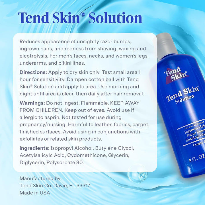 Cuidado de la piel de Tend Skin para después de rasurarse | Solució...
