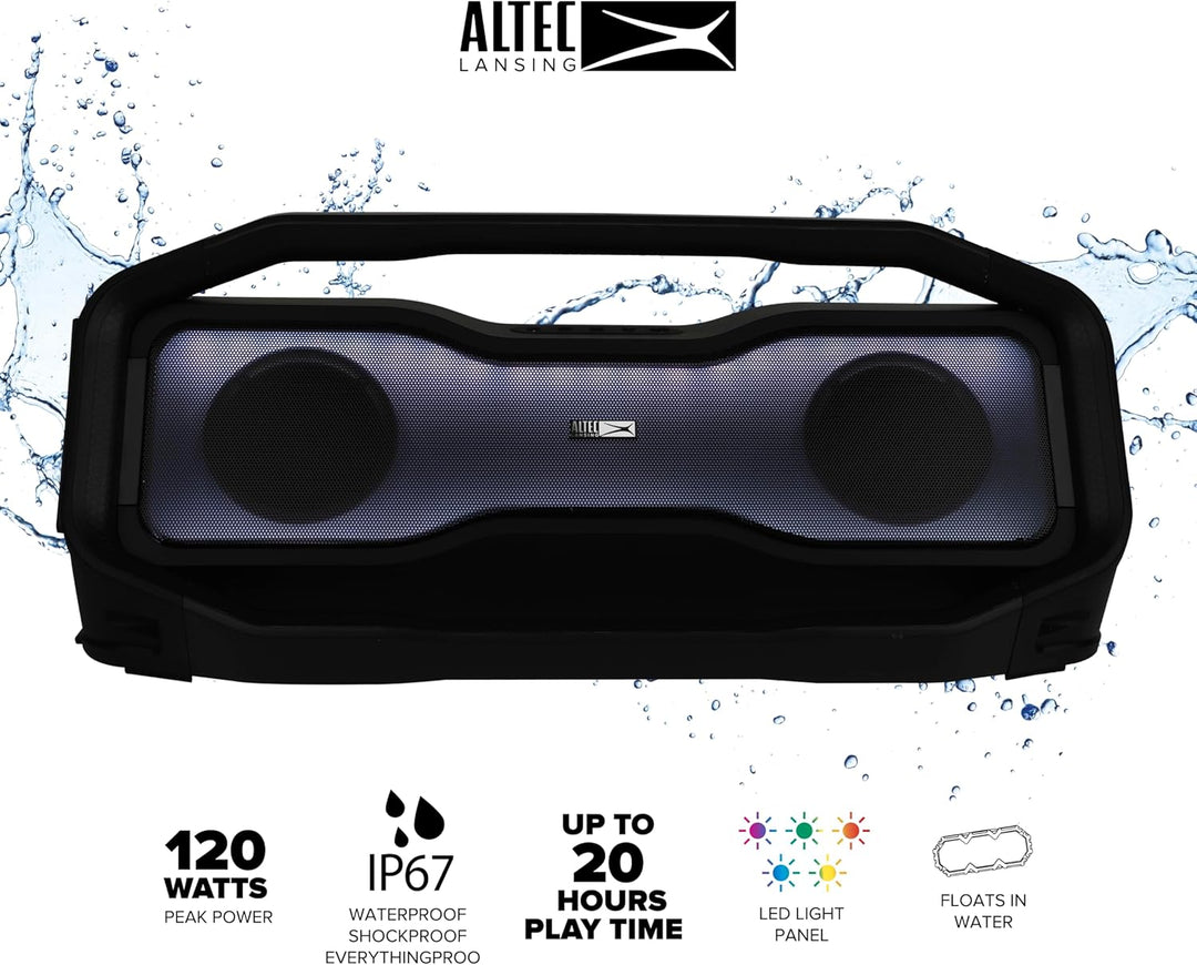 Altec Lansing Rockbox XL 2.0 Altavoces Bluetooth inalámbricos portá...
