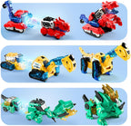 iPlay, iLearn Kids Dinosaurio Transformar Robot Juguete Magnético Camión