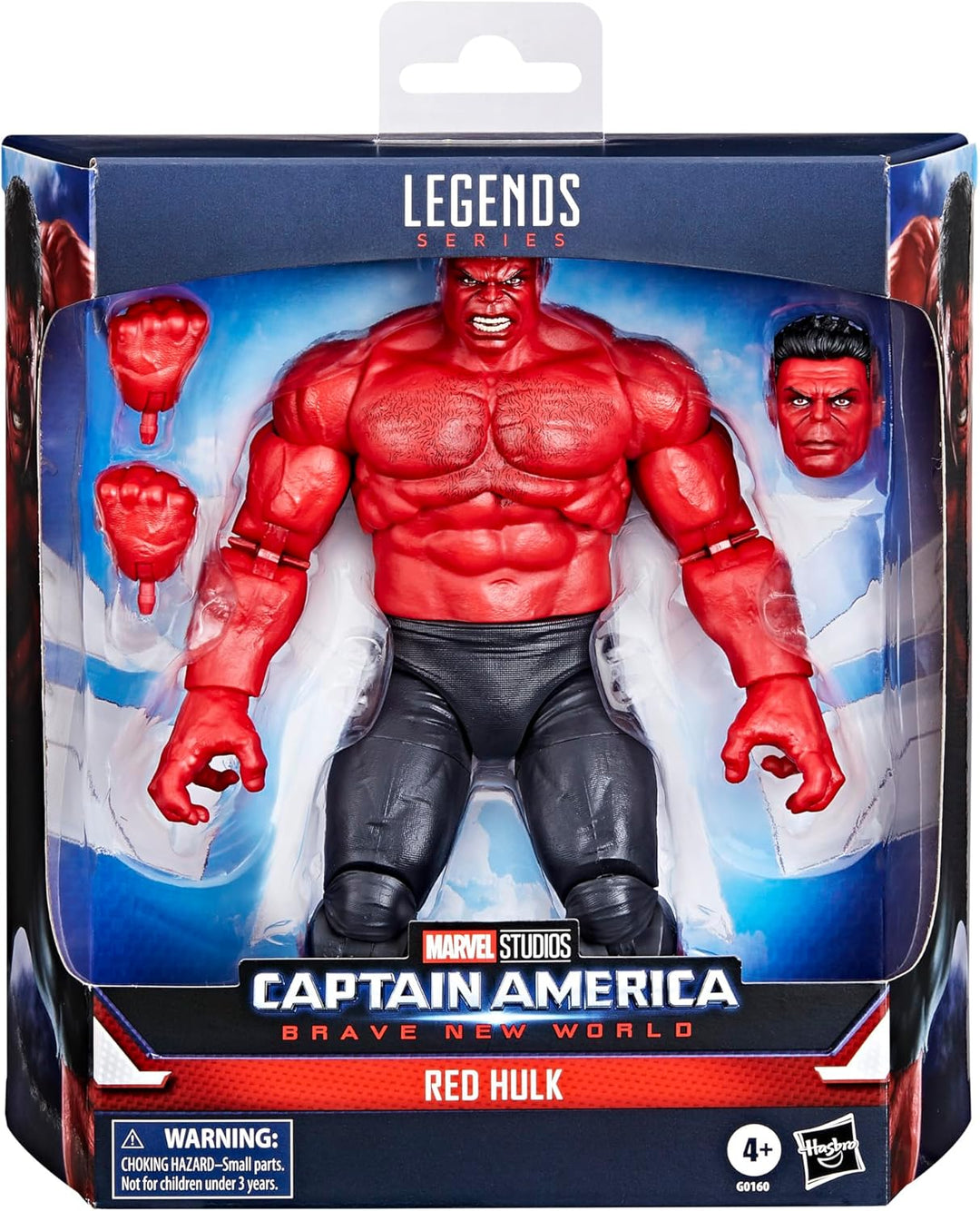 Marvel Legends Series Red Hulk, Capitán América: Brave New World Fi...