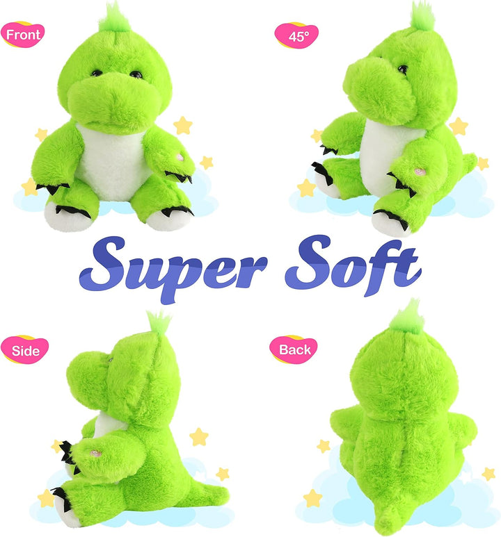 BSTAOFY Animal de peluche de dinosaurio luminoso de 11 pulgadas, li...