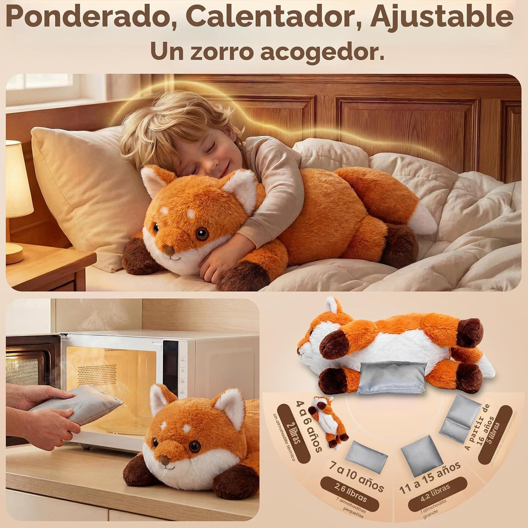 Mewaii Animales de peluche con peso para adultos y niños, de 2 a 5...