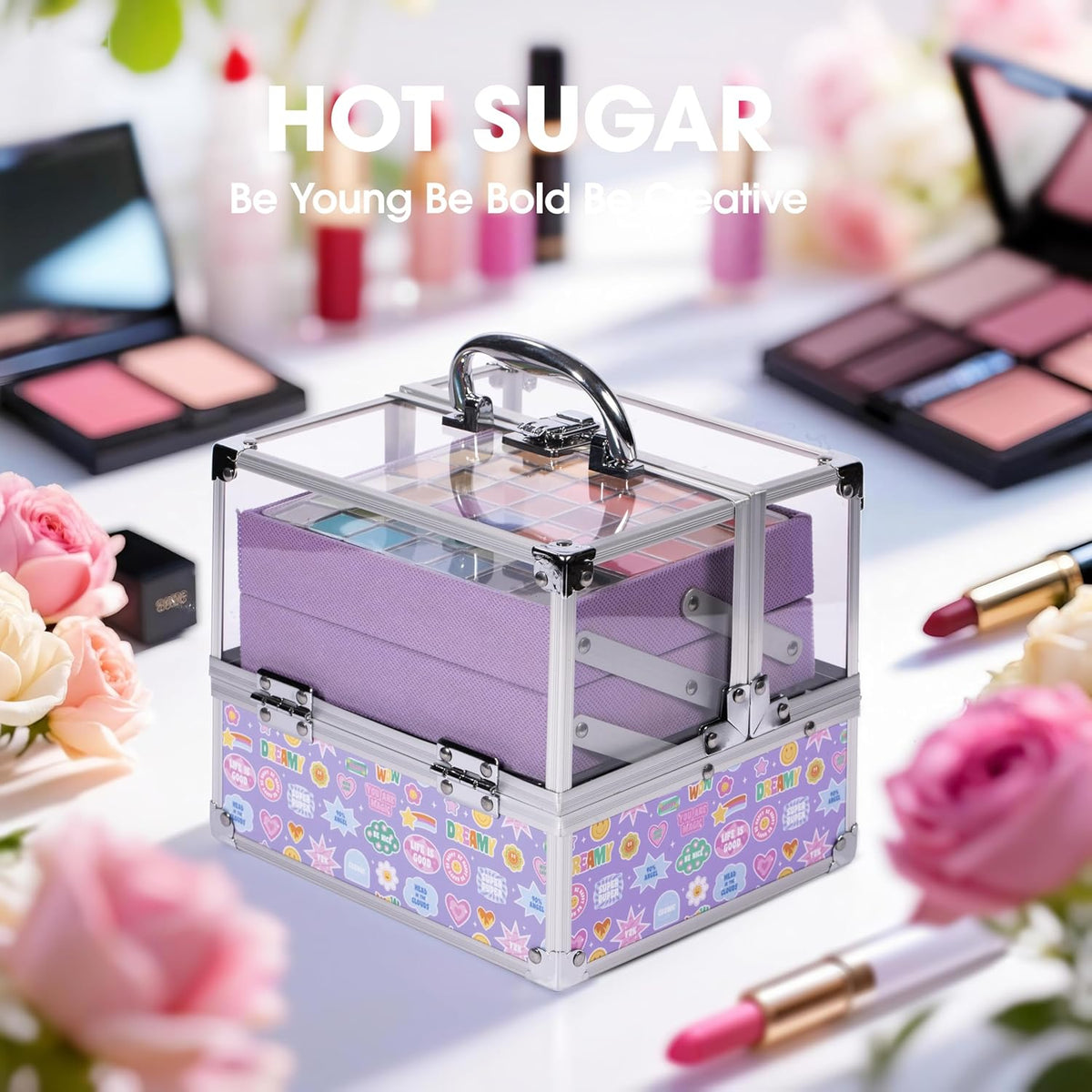 Hot Sugar Kit de maquillaje para niñas de 10 a 12 años, juegos de m...