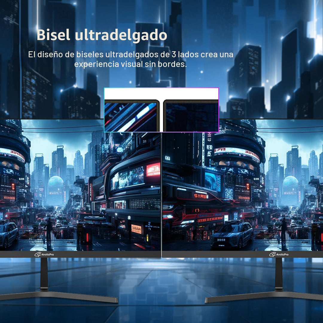 ArcticPro Monitor de 22 pulgadas 144Hz 120Hz, FHD 1080p Monitor par...