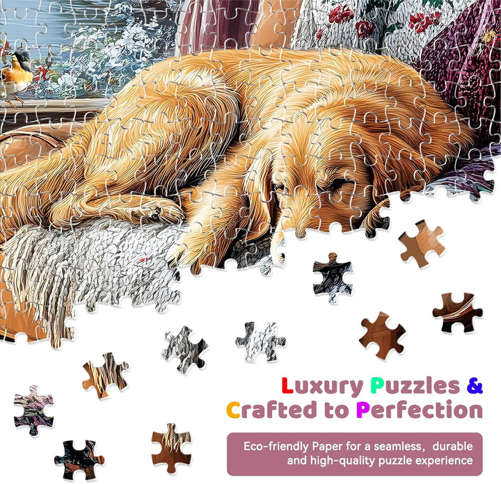 EIYRURU The Fireplace - Rompecabezas de 500 piezas para