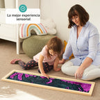 ODOXIA Marco de pared sensorial de lentejuelas | Tela sensorial de lentejuelas para niños | Guardería y escuela y habitación