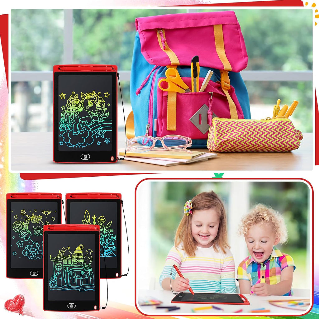 Zhehao Tableta de escritura LCD de 32 piezas para niños 8.5 "borrable