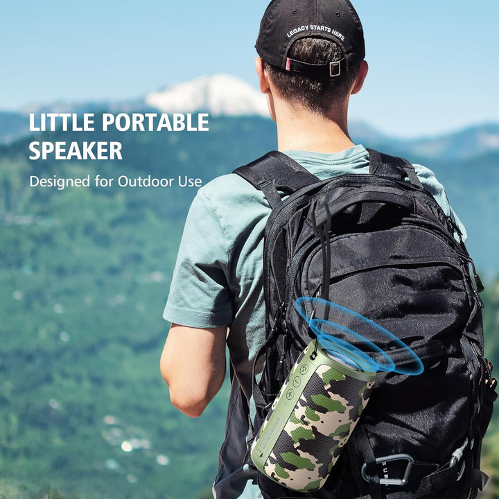 ZEALOT Altavoz Bluetooth portátil, S32 al aire libre, impermeable I...