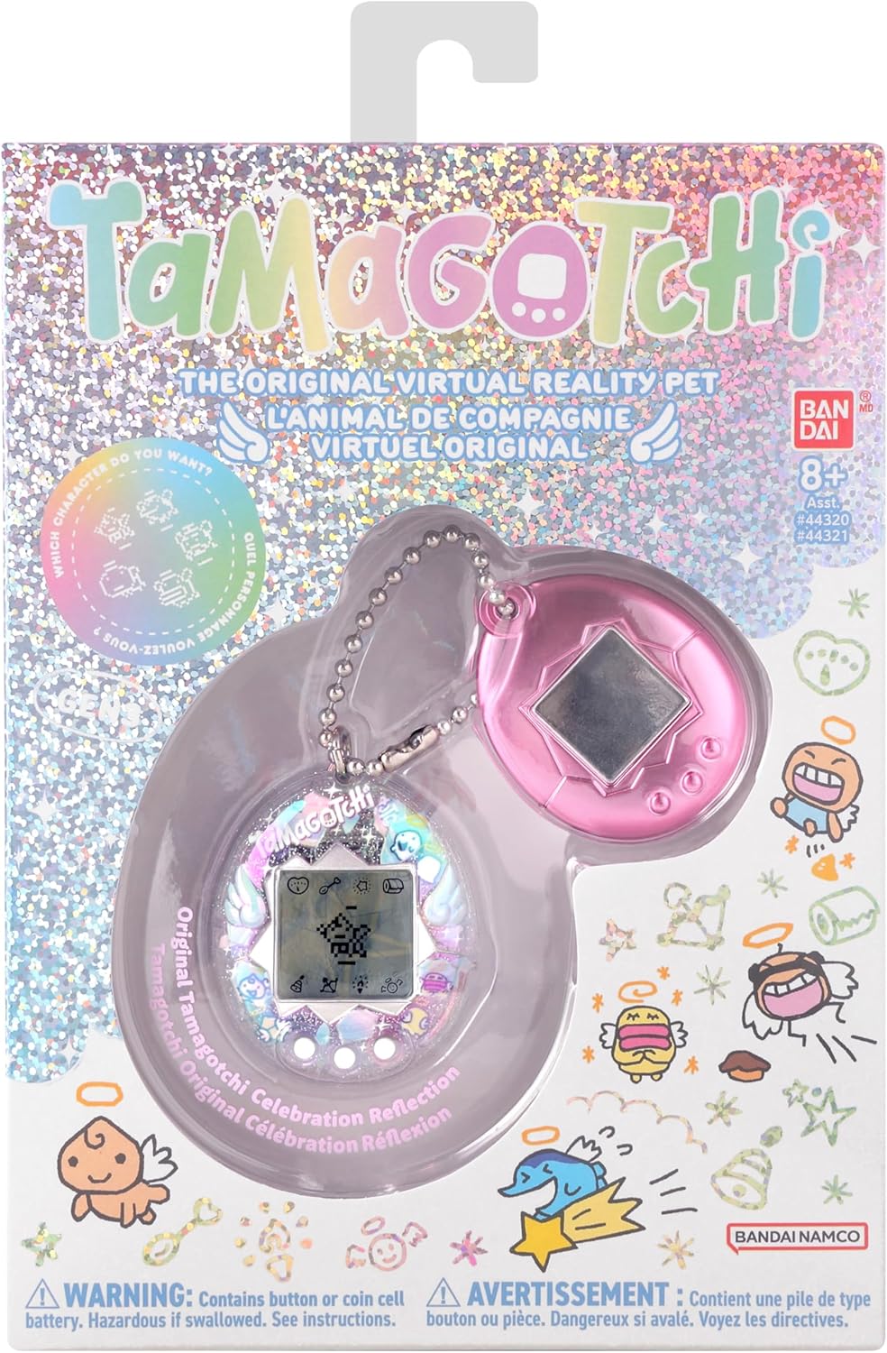 Tamagotchi Original - Reflejo de celebración