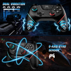 VidPPluing Paquete de 2 Controladores para Switch con Base de Carga para Switch/Lite/OLED