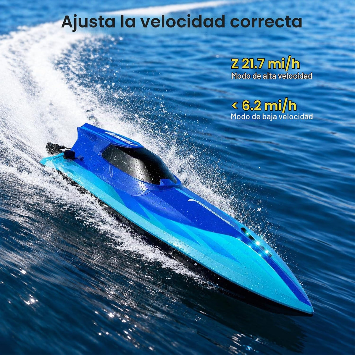 Geyiie Barco a control remoto sin escobillas para adultos y adolescentes