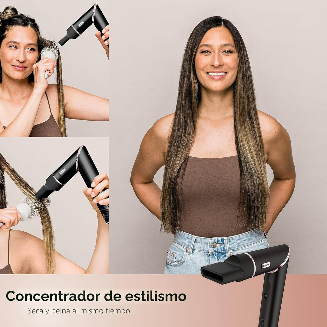 Secador de Pelo Shark | Sistema de Estilo FlexStyle | Cepillo Secad...