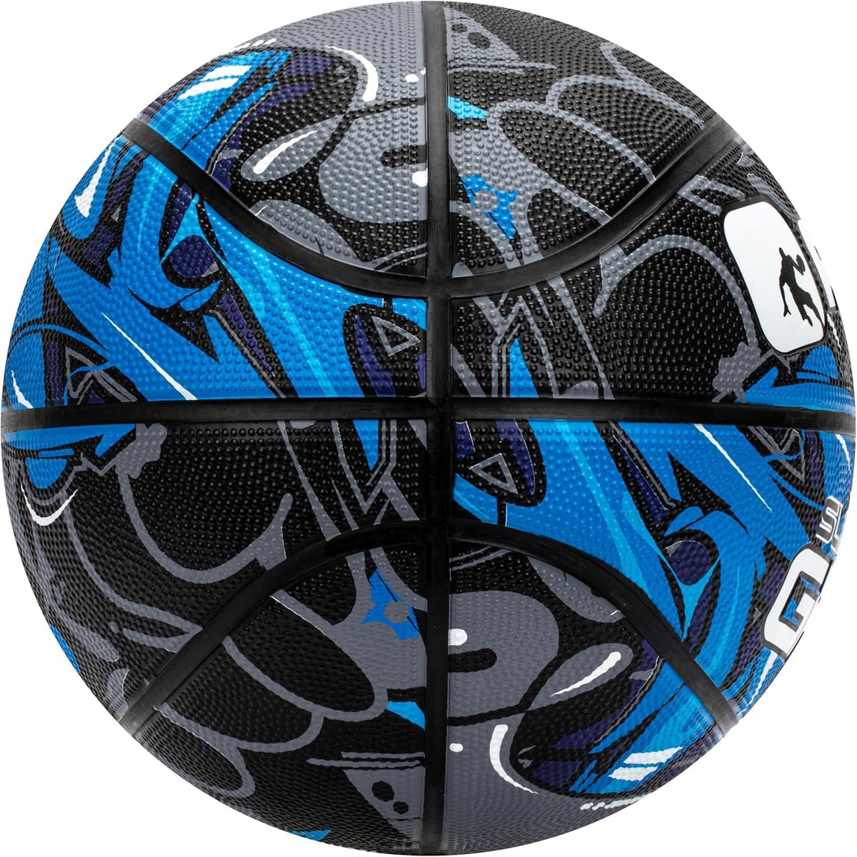 AND1 Balón de baloncesto de goma, tamaño reglamentario oficial 7 (29.5