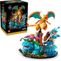 LEGO Pokémon Venusaur, Charizard y Blastoise - Juego de construcción para adultos, a partir de 18 años, figuras coleccionables de Pokémon, idea de regalo para hombres y mujeres - 72153