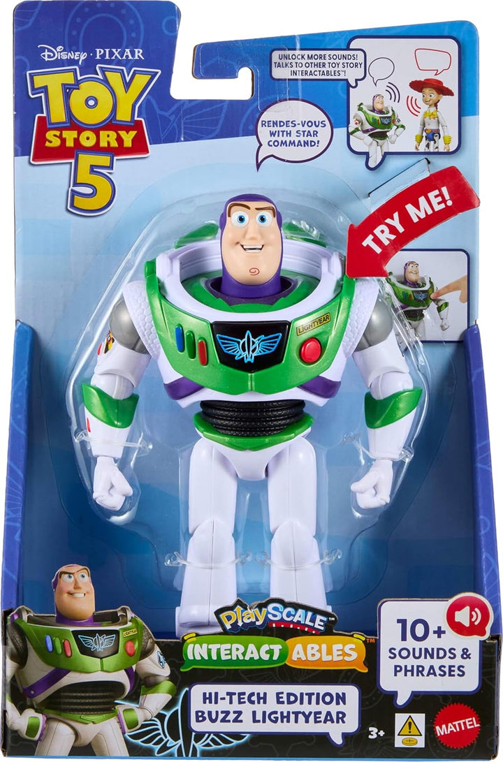 Mattel Disney y Pixar Toy Story 5 Interactables Figura parlante zum...