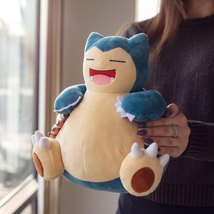 Pokemon - Peluche grande de Snorlax de 12 pulgadas, con licencia of...
