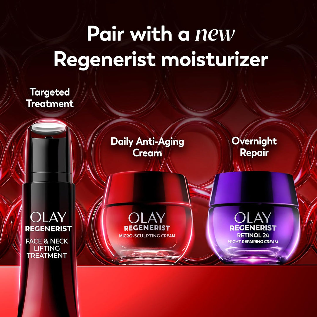 Olay Regenerist - Rodillo de cuello y cara, crema para el cuello pa...