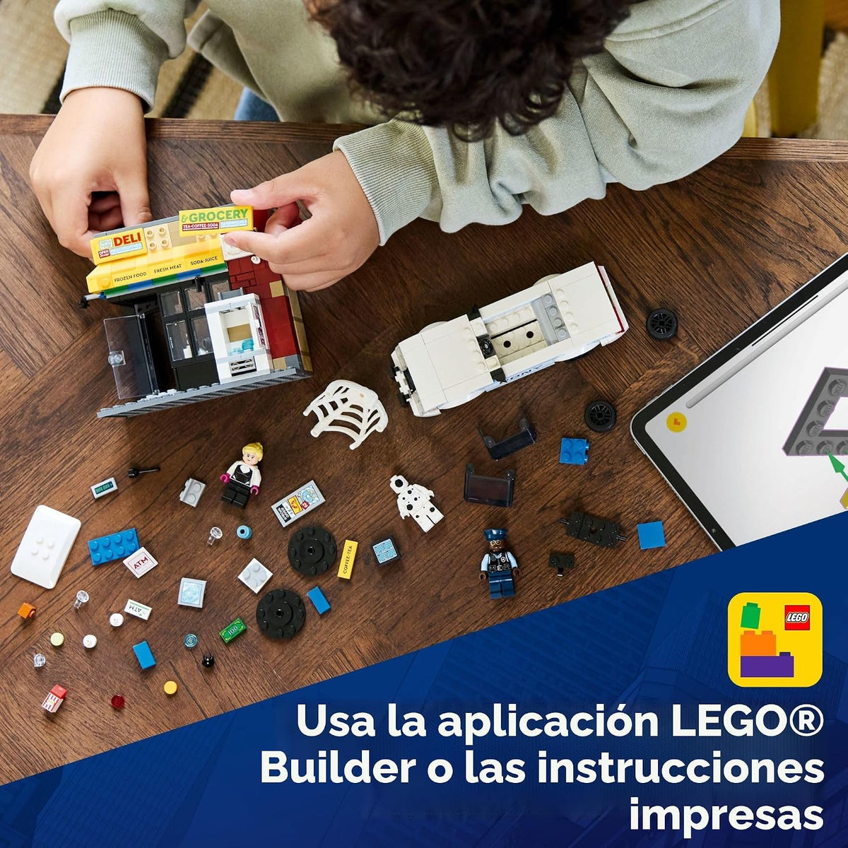 LEGO Marvel Spider-Verse Miles Morales vs. The Spot - Juego de juguetes de construcción – Juguete de superhéroe de Marvel para niños y niñas, a partir de 9 años – con 4 minifiguras – Idea de regalo